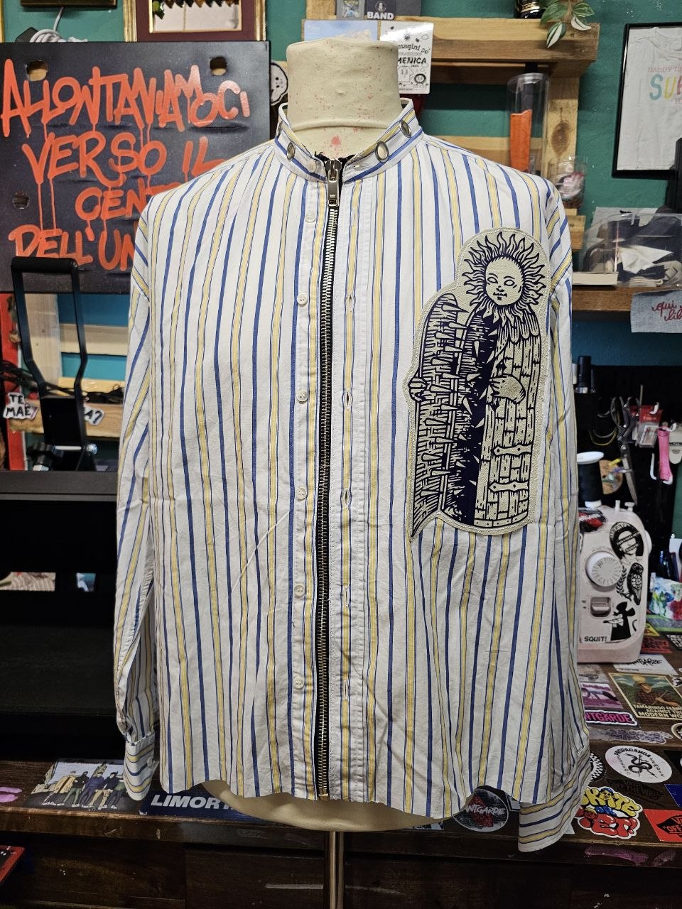 Camicia con Zip "Torture" - Avantgarde