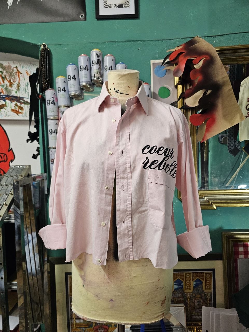 Camicia Handmade "Coeur Rebelle" - Avantgarde