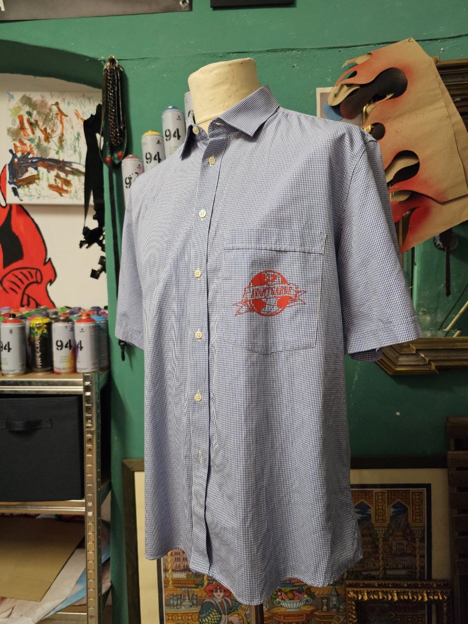 Camicia Handmade "Il Mondo è Tuo" - Avantgarde