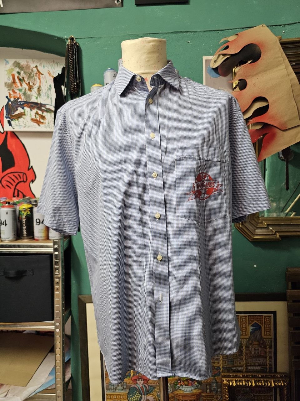 Camicia Handmade "Il Mondo è Tuo" - Avantgarde