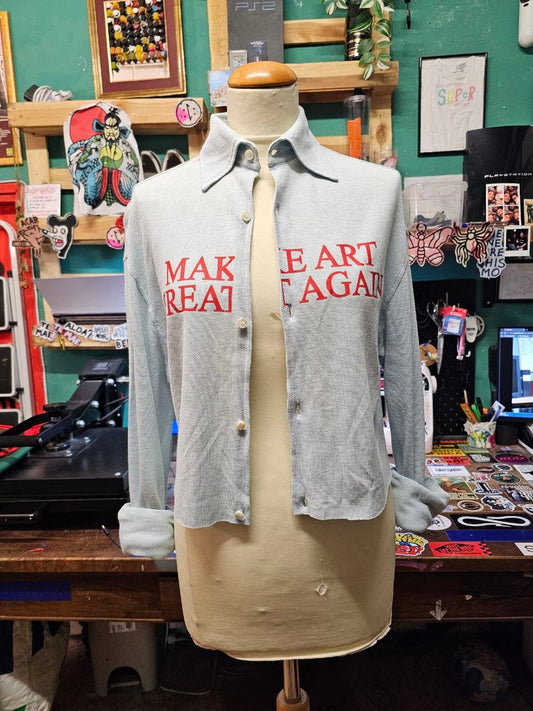 Camicia Crop "M.A.G.A." - Avantgarde