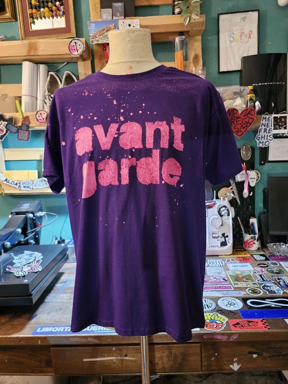 T-Shirt Handmade "Live Free" - Avantgarde