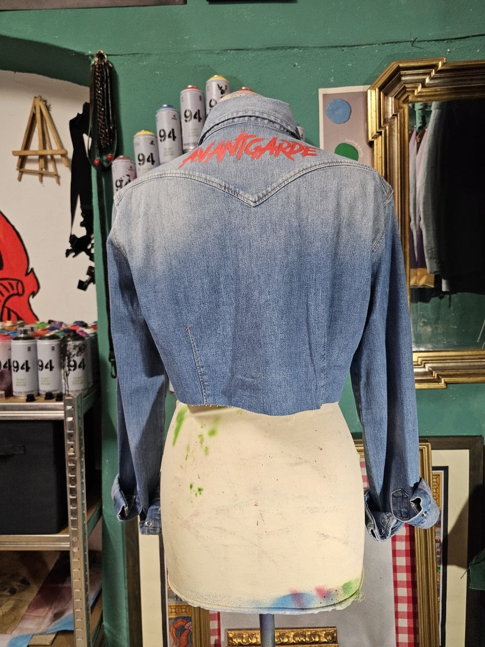 Camicia Crop "Cowgirl" - Avantgarde