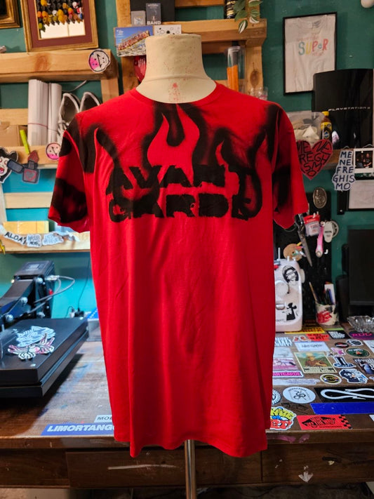 T-Shirt Handmade "Flame" - Avantgarde