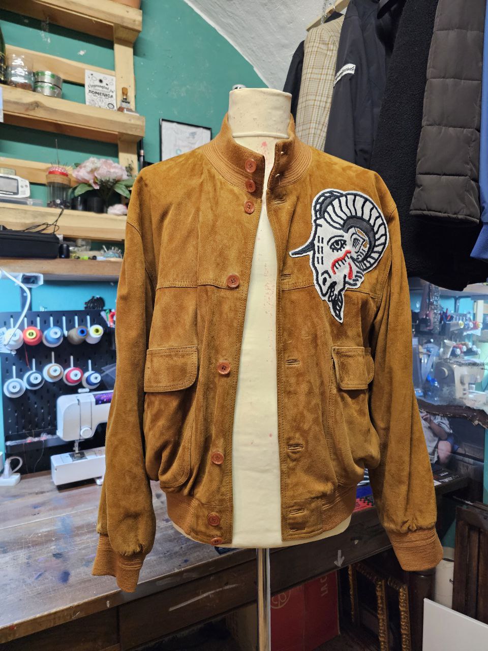 LeatherJacket "Goat" - Avantgarde