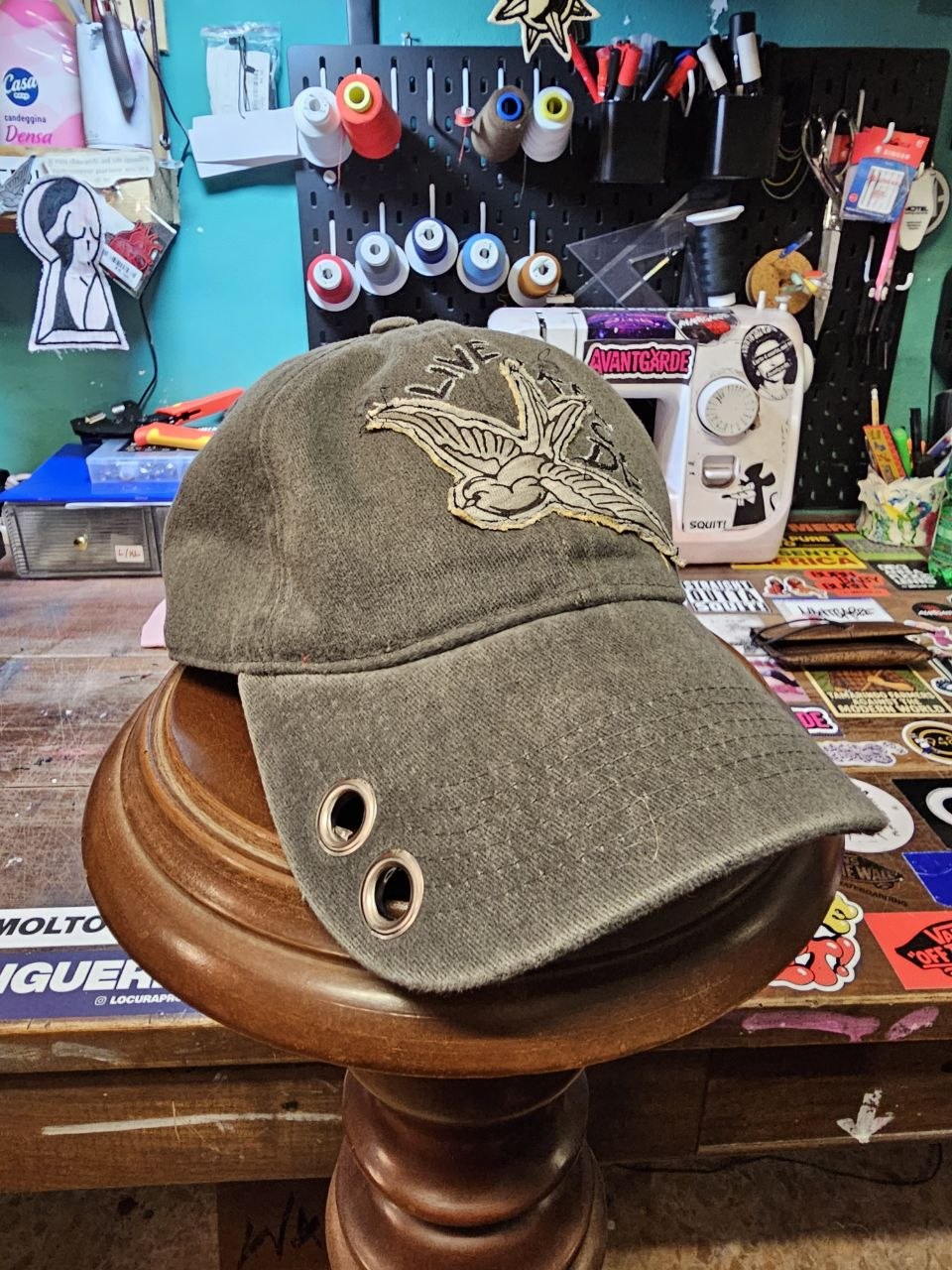 Cappello Handmade "Live Free or Die" - Avantgarde