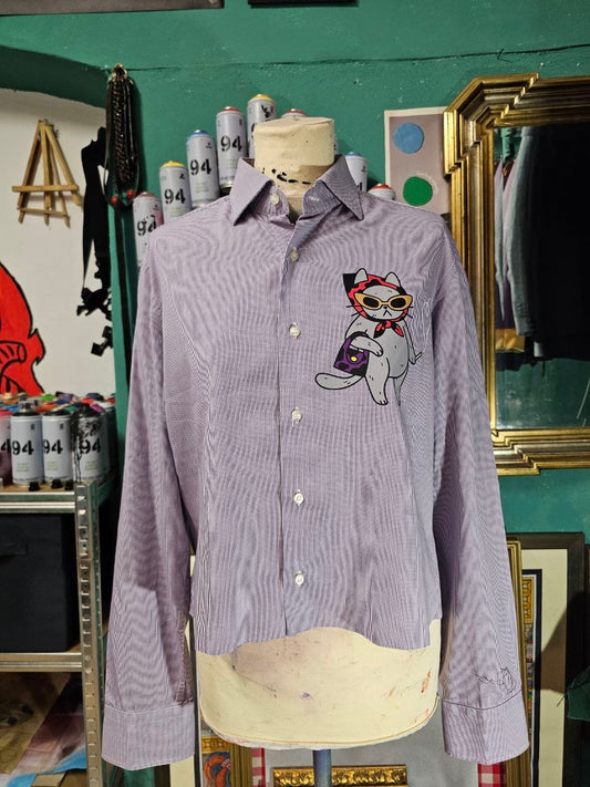 Camicia Crop "Kitty" - Avantgarde