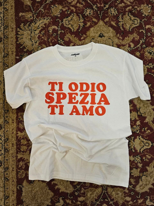 T-Shirt "TI ODIO SPEZIA TI AMO" - Avantgarde