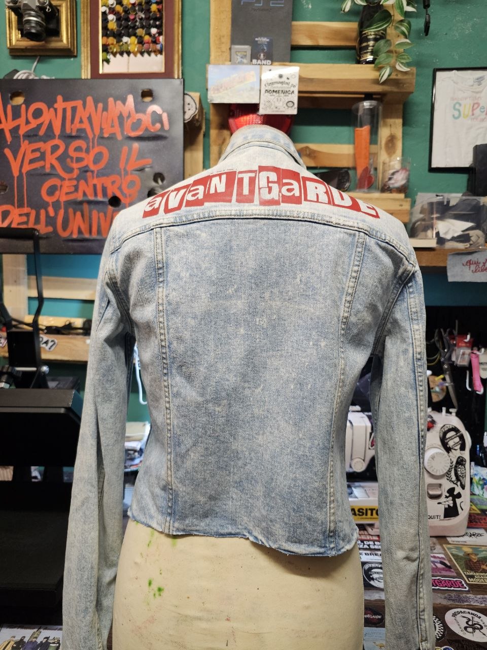Giacca Denim "Punk" - Avantgarde