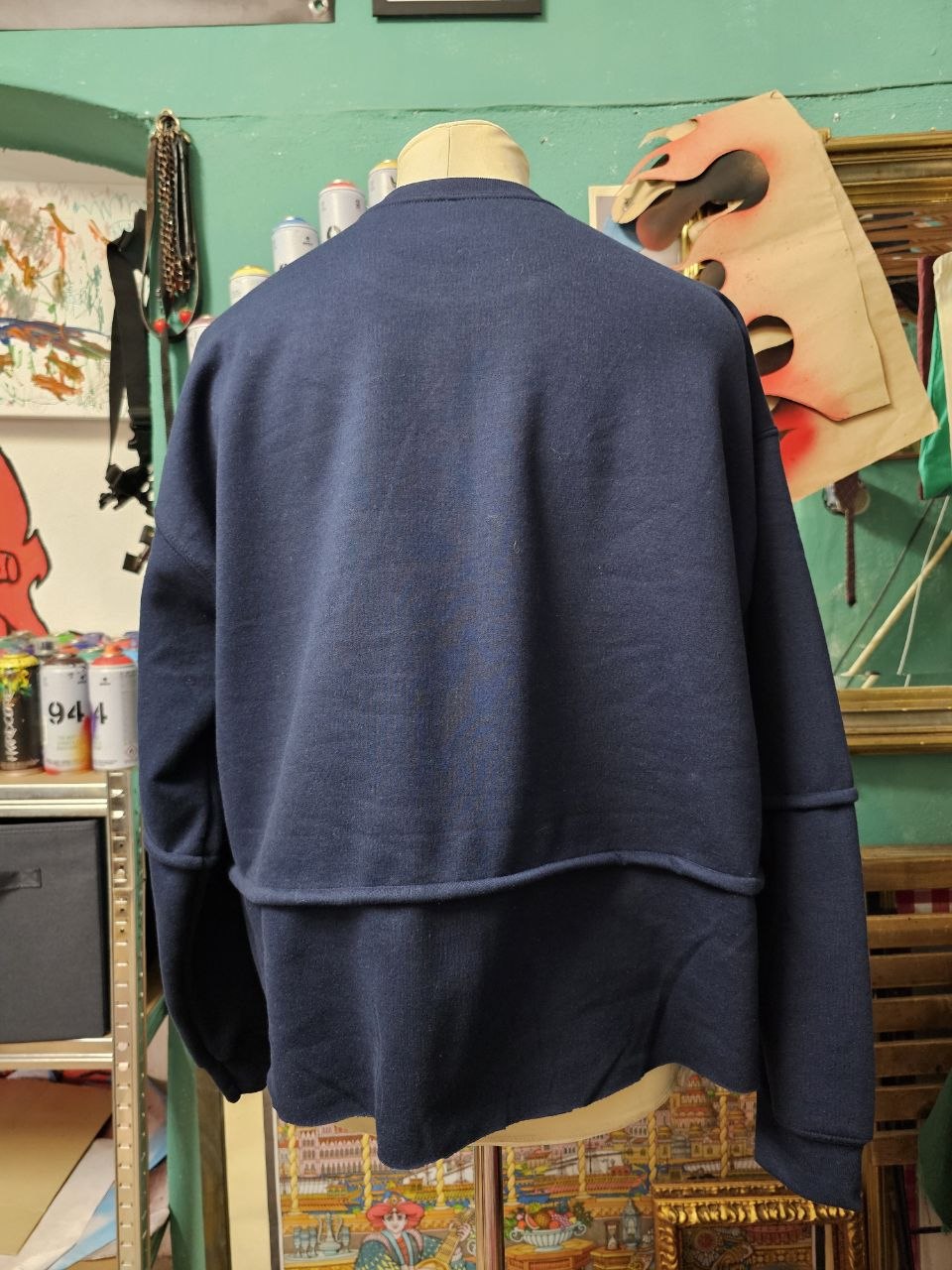 Felpa Handmade "Shark" - Avantgarde