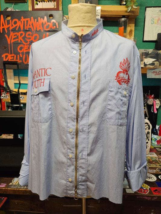 Camicia con Zip "RomanticYouth" - Avantgarde