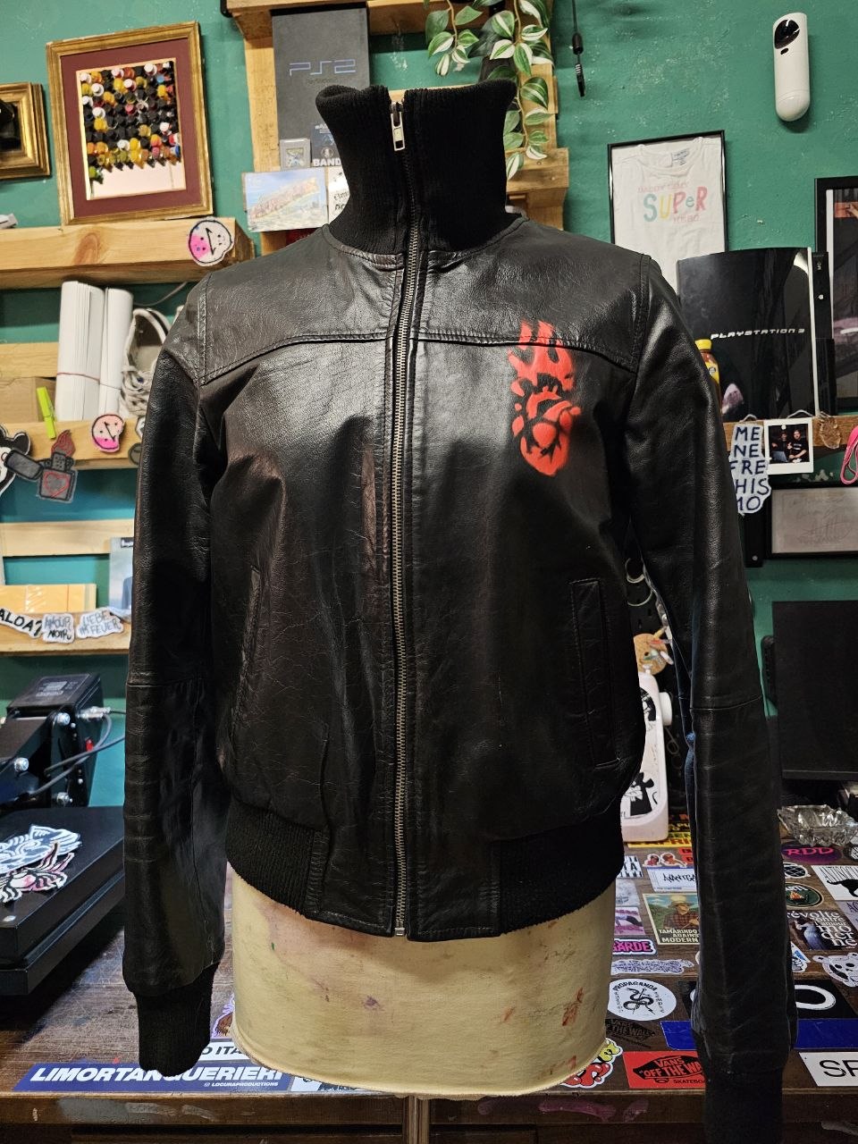 LeatherJacket "MAGA" - Avantgarde