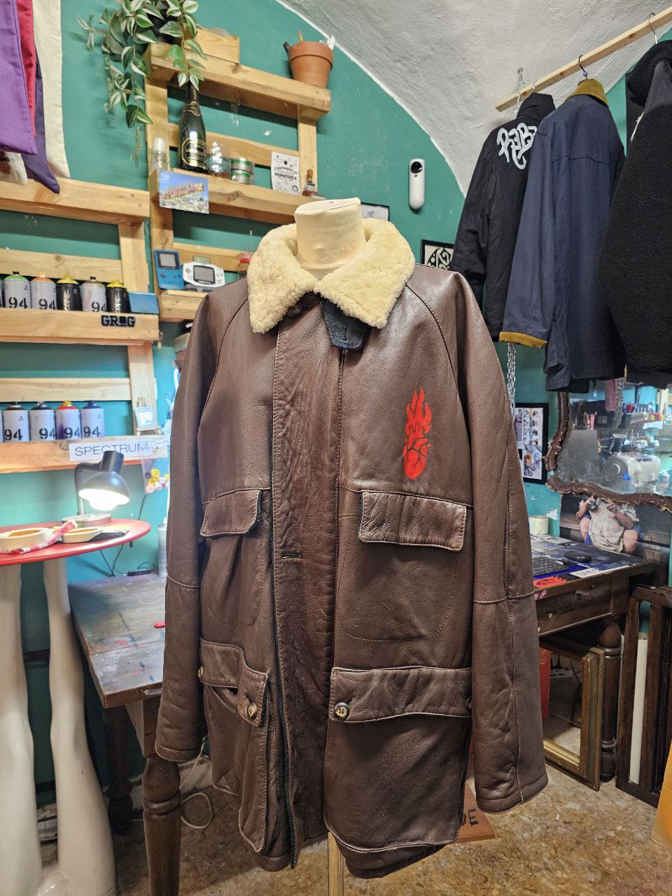 LeatherJacket "Rouge" - Avantgarde