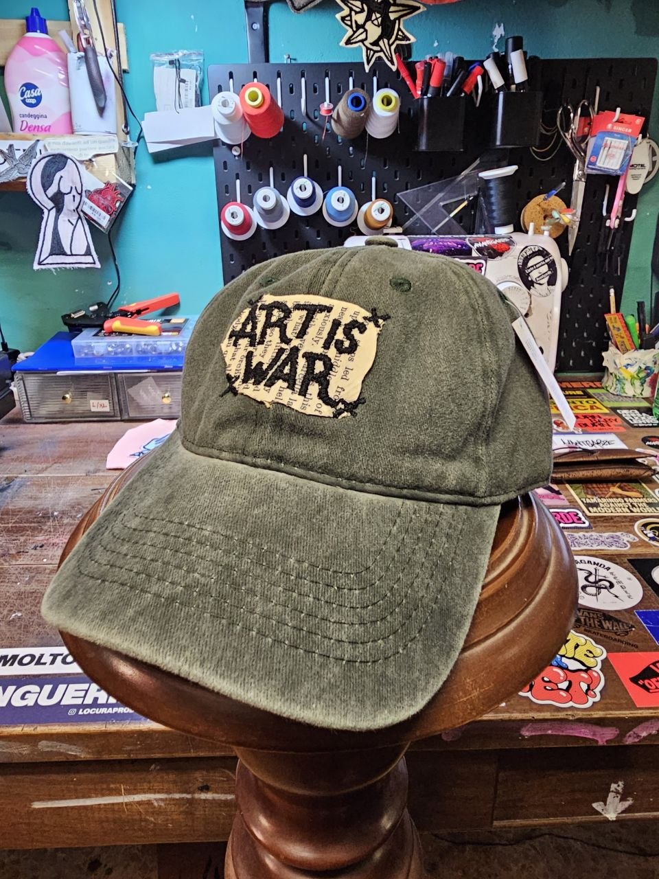 Cappello Handmade "Art is War" - Avantgarde