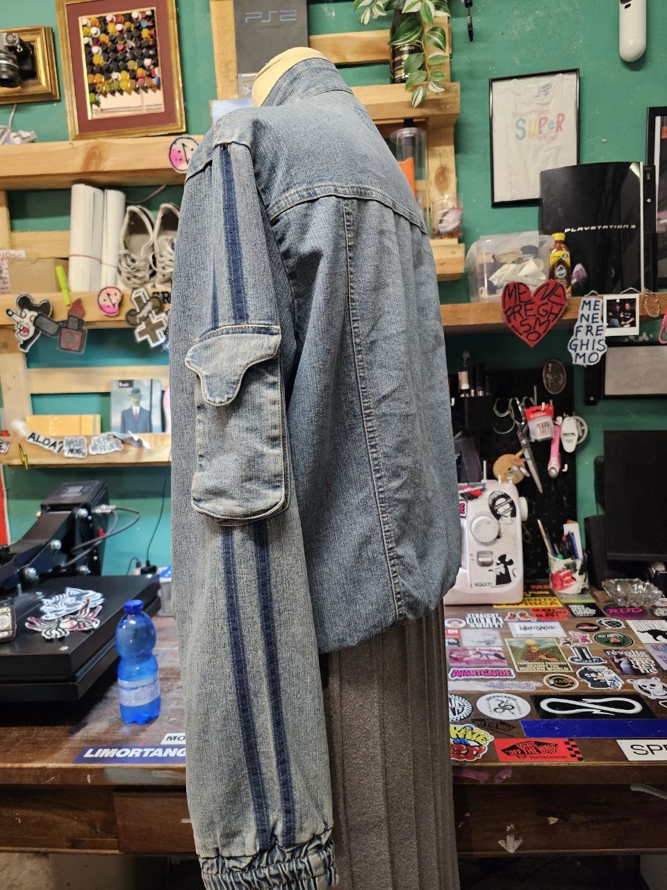 Giacca Denim "Zhongguo" - Avantgarde