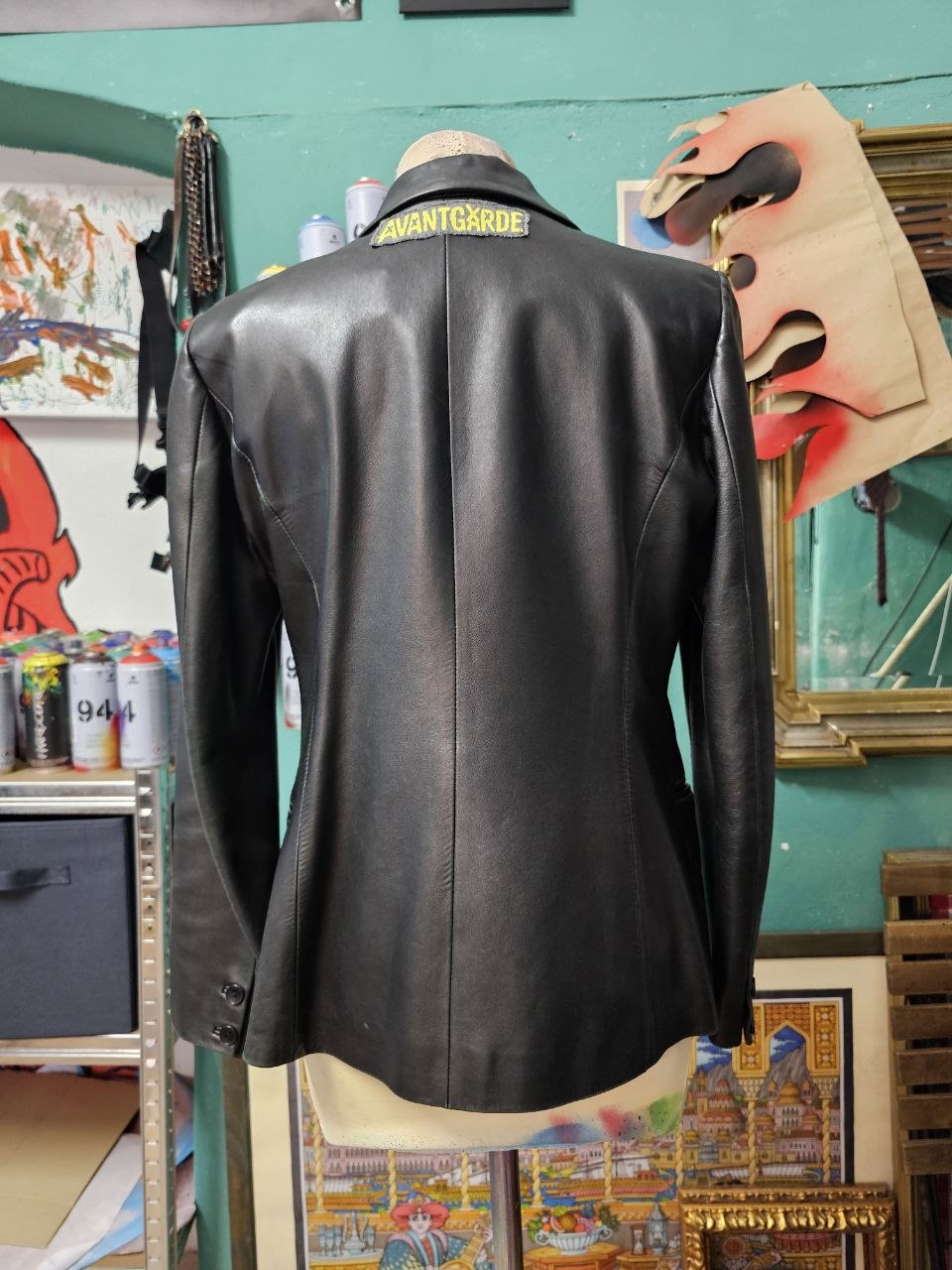LeatherJacket "Catty" - Avantgarde