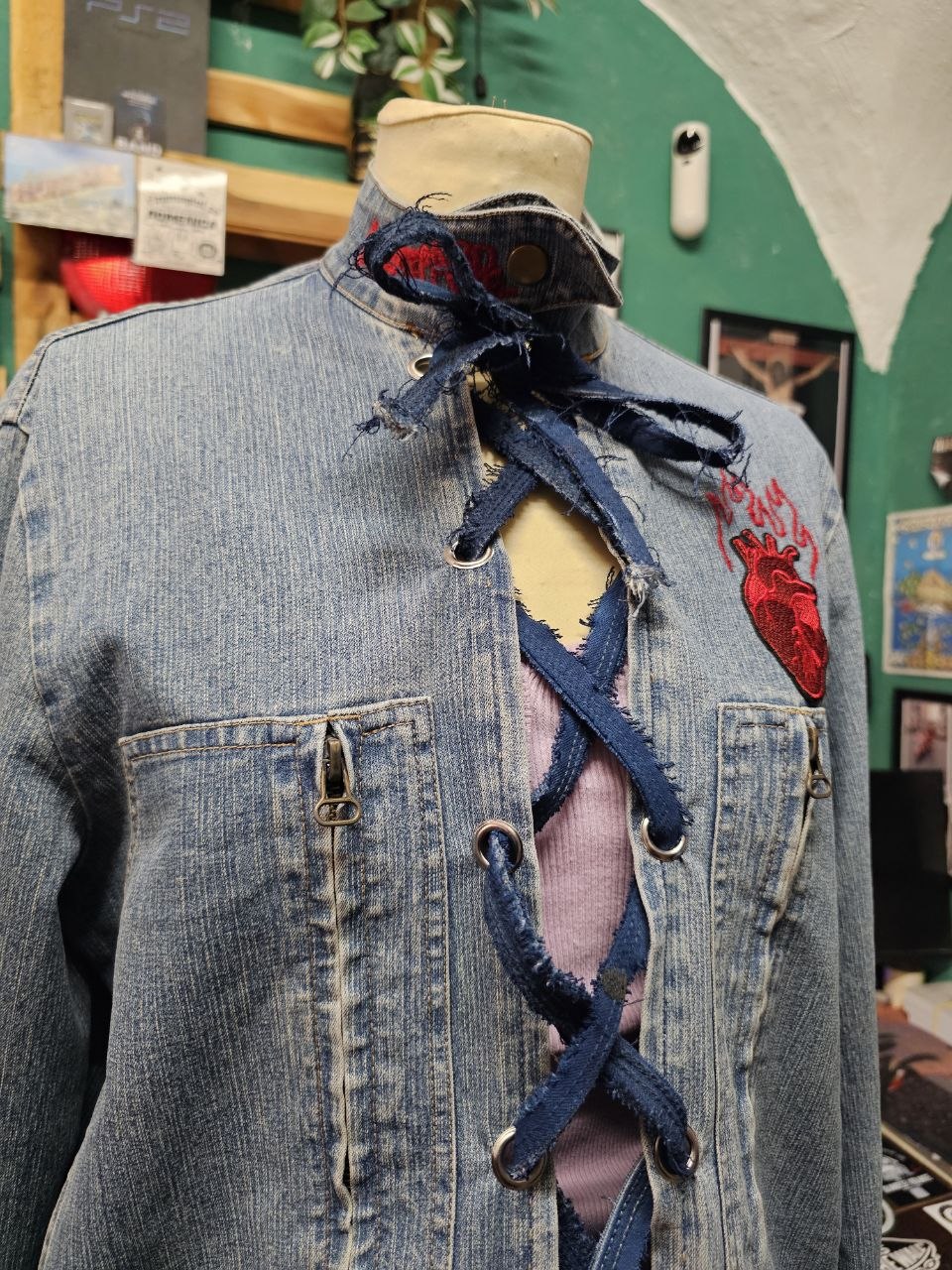 Giacca Denim "Zhongguo" - Avantgarde