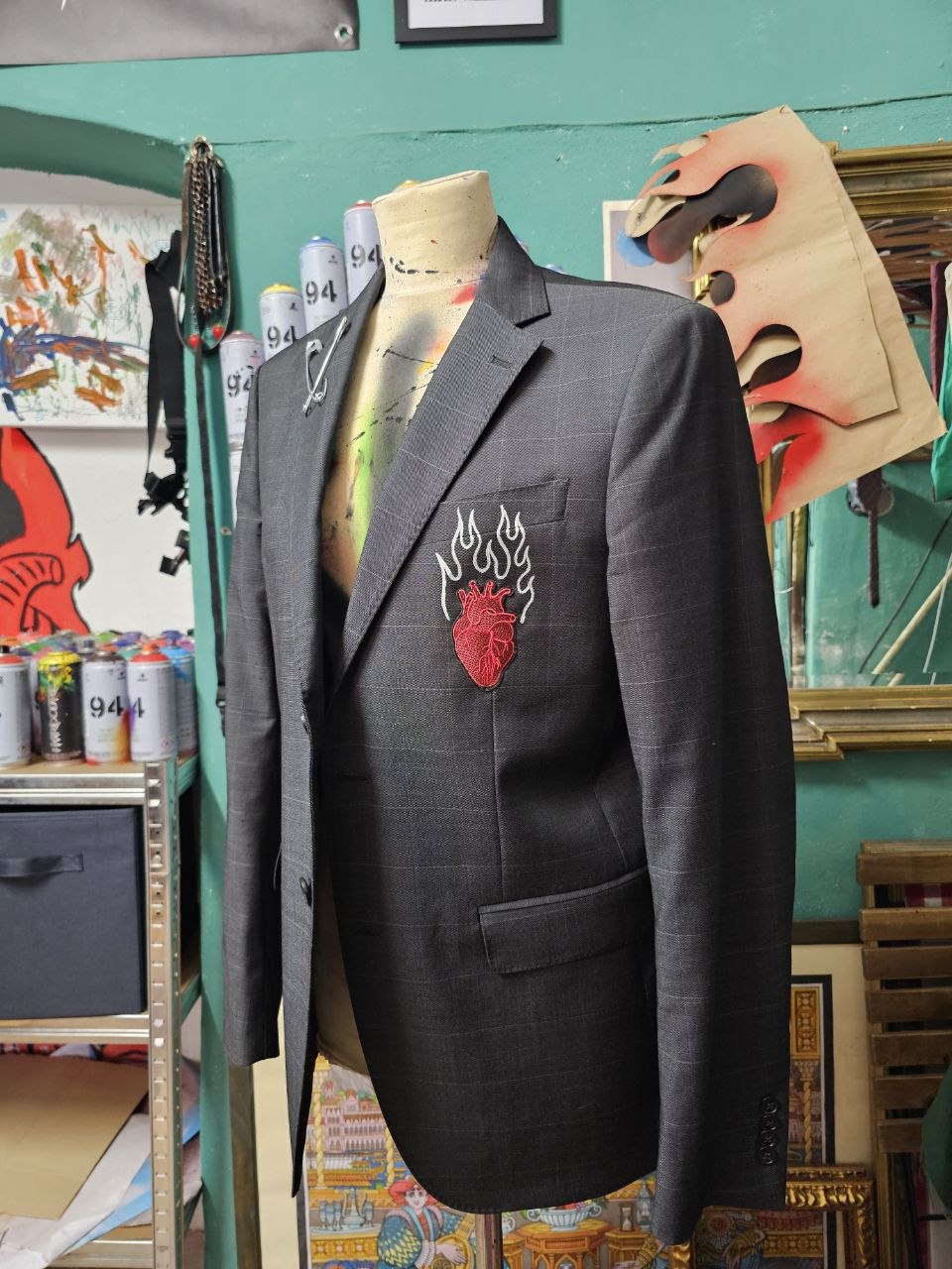 Blazer Handmade "COEUR" - Avantgarde