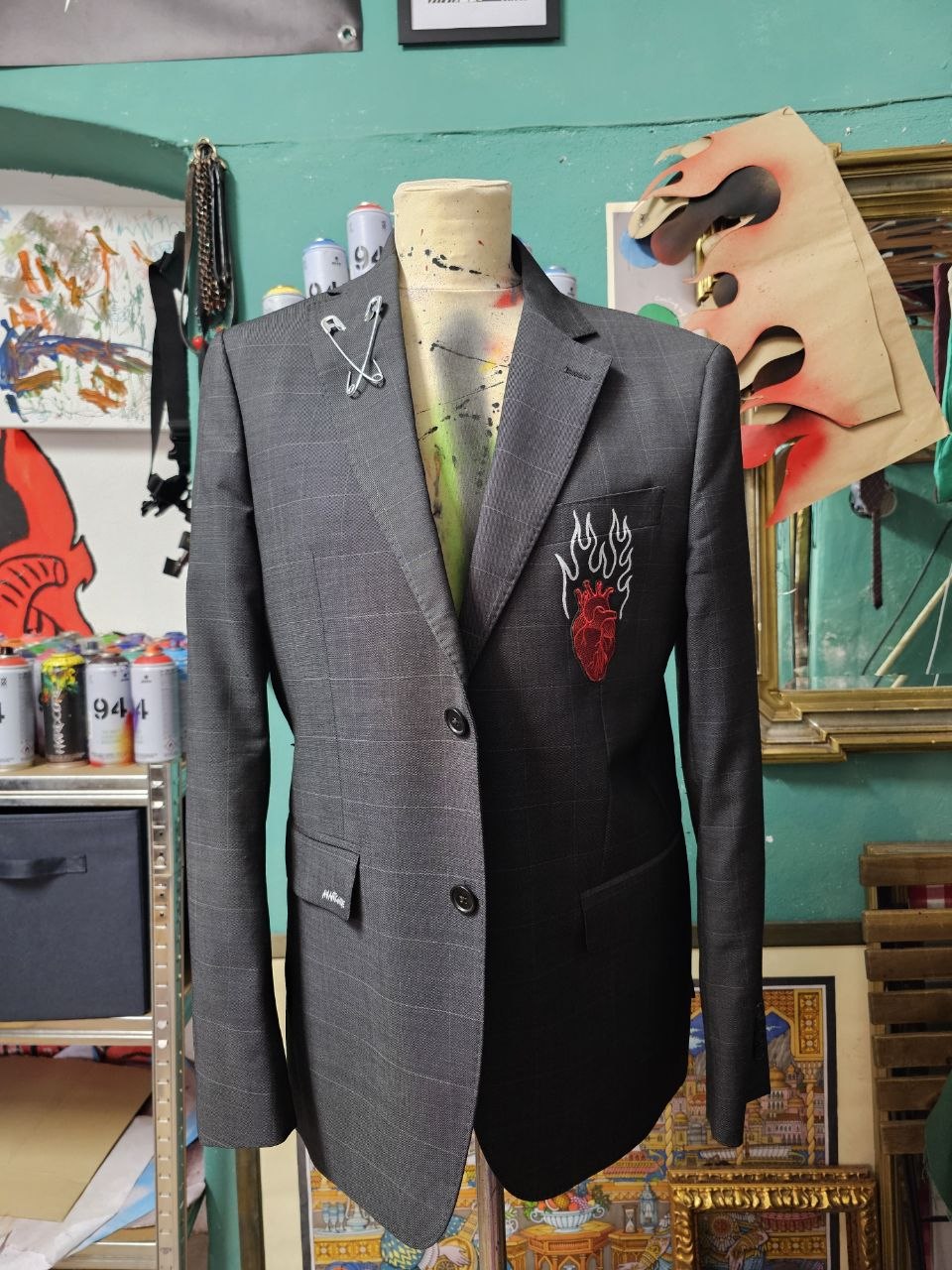 Blazer Handmade "COEUR" - Avantgarde