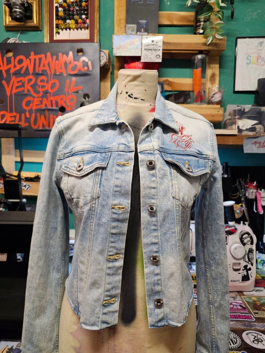 Giacca Denim "Punk" - Avantgarde