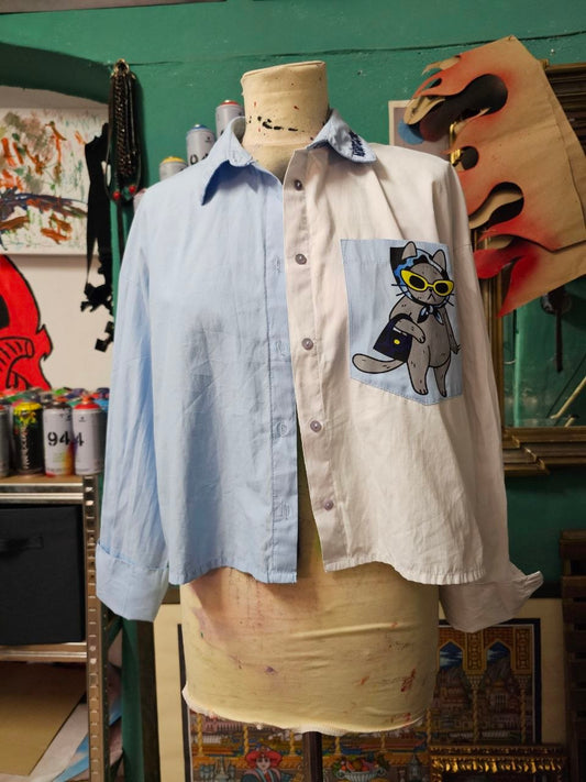 Camicia Crop "Catty" - Avantgarde