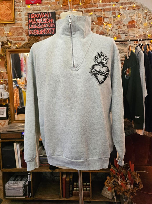 Felpa Handmade "CuoreSacro" - Avantgarde