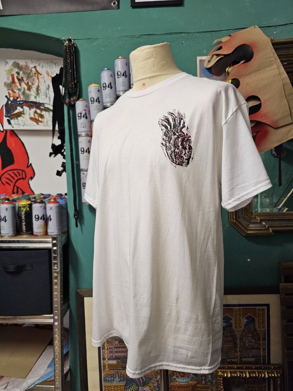 T-Shirt Handmade "Danser Sur Les Ruines" - Avantgarde