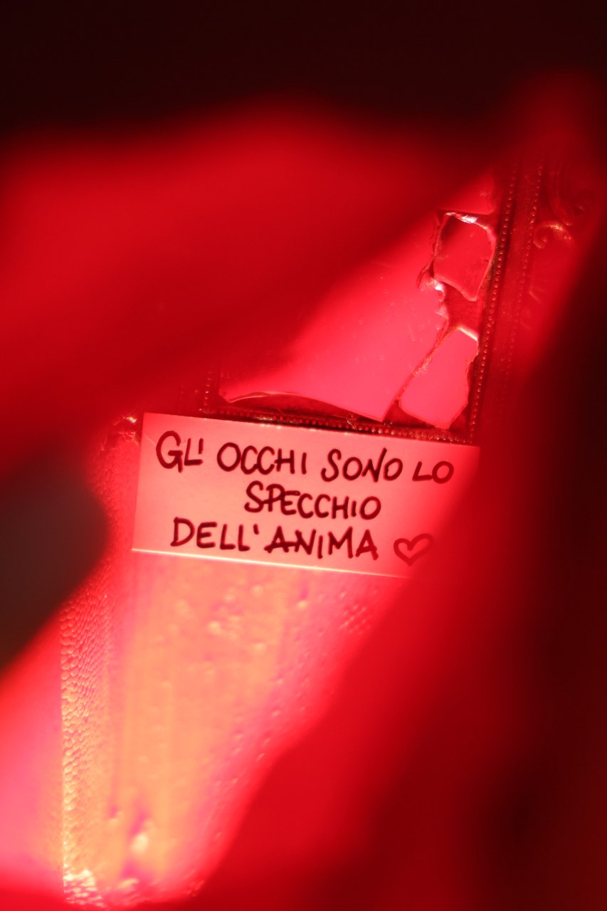 GLI OCCHI SONO LO SPECCHIO DELL'ANIMA