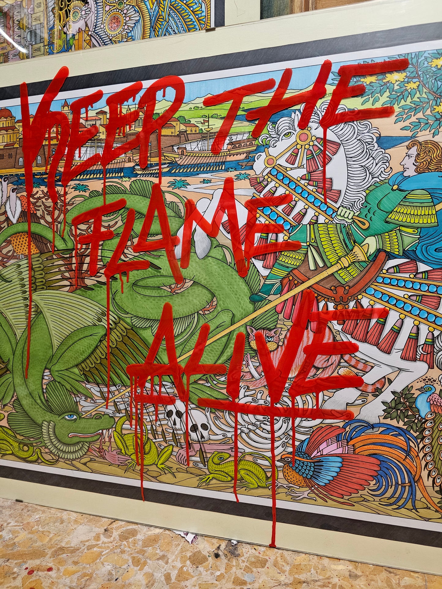 KEEP THE FLAME ALIVE