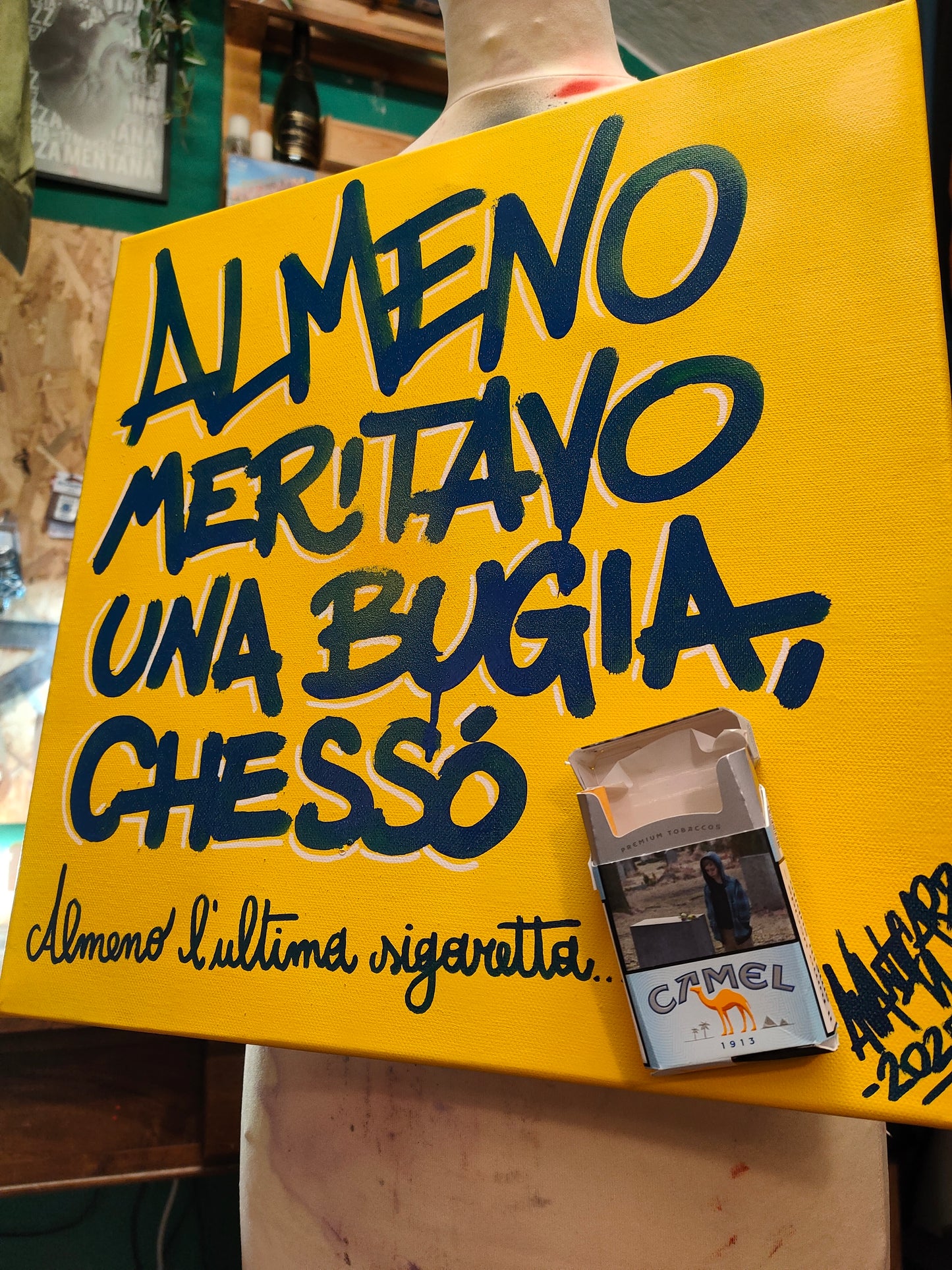 ALMENO MERITAVO UNA BUGIA