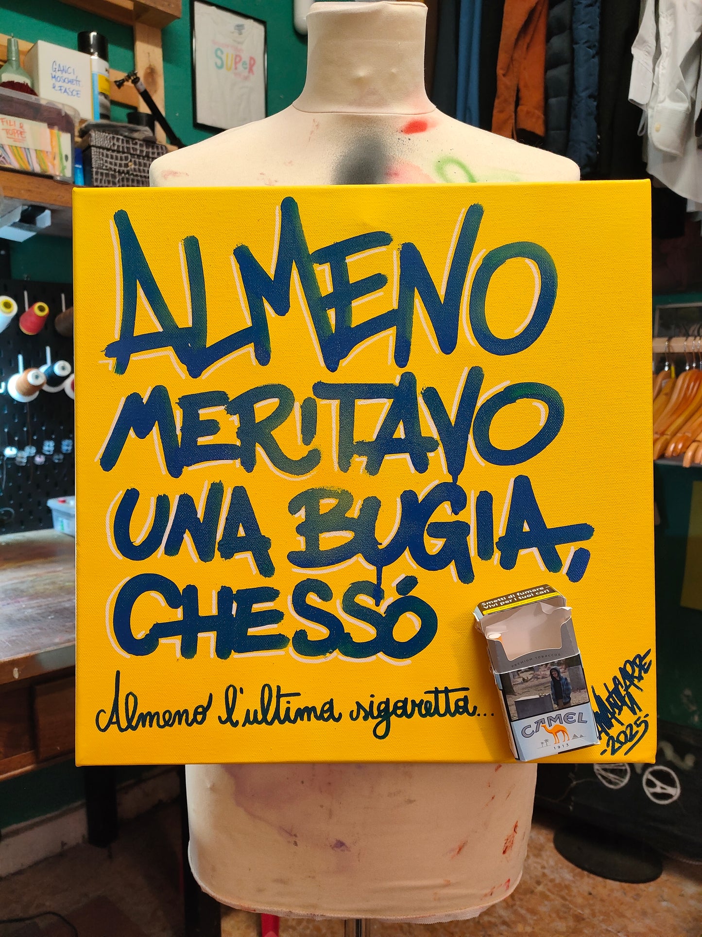 ALMENO MERITAVO UNA BUGIA
