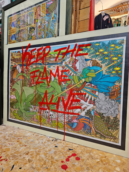 KEEP THE FLAME ALIVE